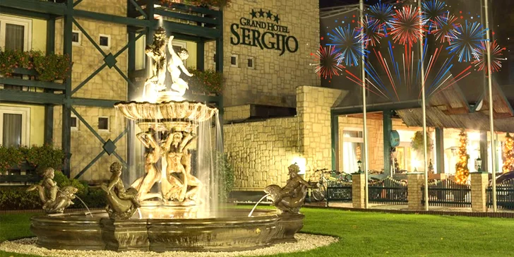 Romantické Vianoce alebo Silvester v GRAND BOUTIQUE HOTELI SERGIJO**** v kúpeľnom meste Piešťany