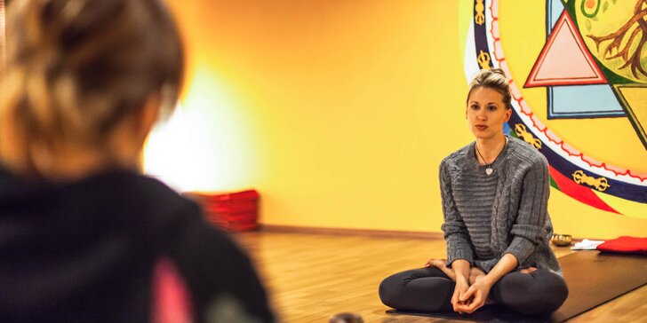 Kurz meditácie alebo jogy - v ponuke aj permanentky