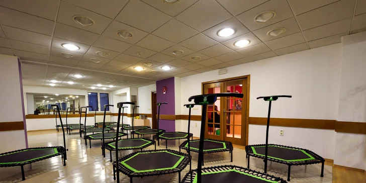 Vstupy aj permanentky na cvičenie bosu kardio alebo jumping