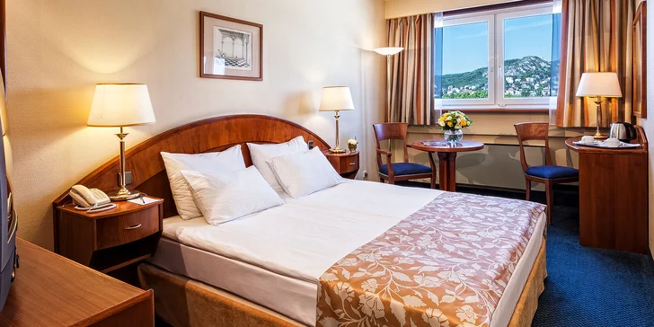 Romantika a relax v Danubius Hotel Flamenco**** v centre krásnej Budapešti