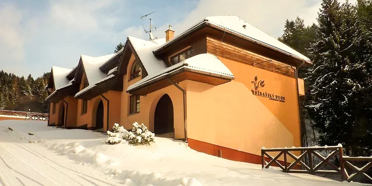 Víkendový pobyt v tichom lesnom prostredí v Penzióne Ružbachy v blízkosti SKI Parku Vyšné Ružbachy!