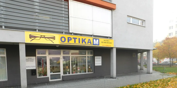 Vyšetrenie zrakovej ostrosti a zľava na nové okuliare