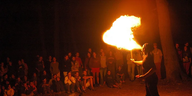 Kurz pľutia ohňa - horúca adrenalínová skúsenosť!