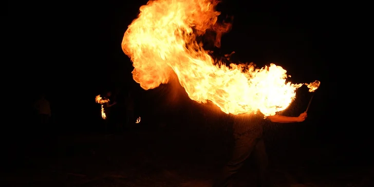 Kurz pľutia ohňa - horúca adrenalínová skúsenosť!