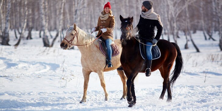 Lekcia jazdenia na koni pre všetky vekové kategórie