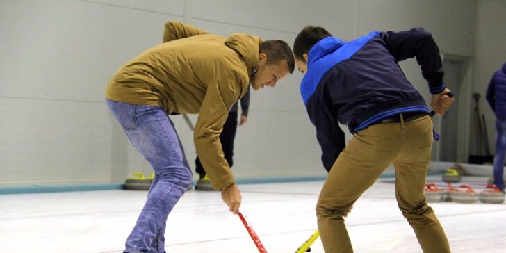 Curling - tímová zábava pre 6-10 ľudí