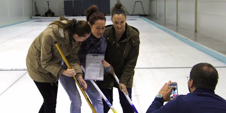 Curling - tímová zábava pre 6-10 ľudí!