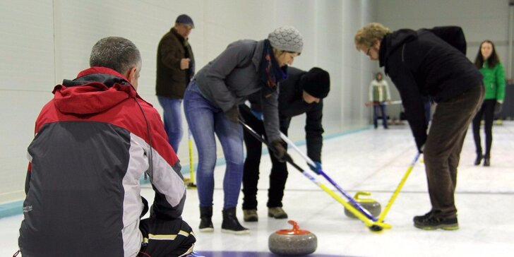 Curling - tímová zábava pre 6-10 ľudí!