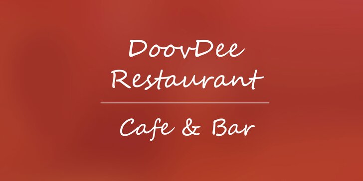 Otvorený voucher na konzumáciu jedla a nápojov v hodnote 30 € v reštaurácii Doovdee - platí aj na rozvoz k vám domov!
