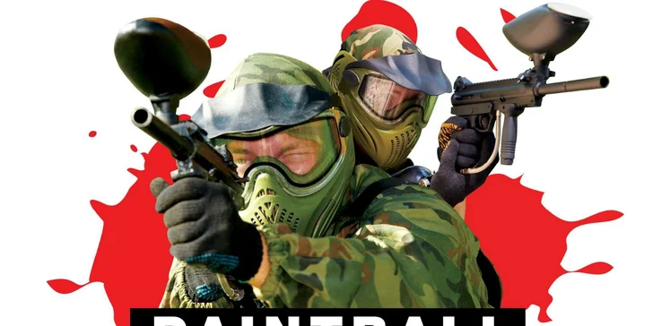 3 hodiny paintballovej prestrelky plné napätia
