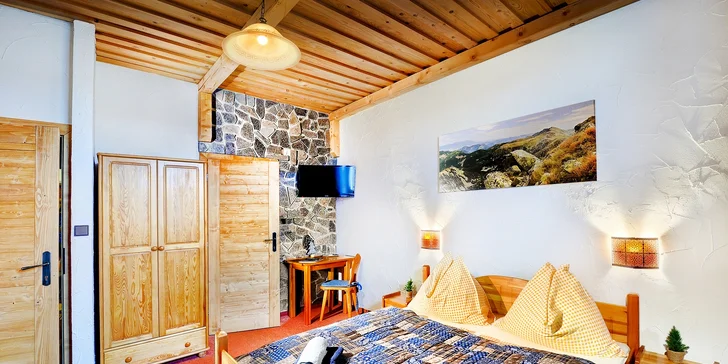 Resort Mária*** v Nízkych Tatrách s wellness a vyhrievaným bazénom