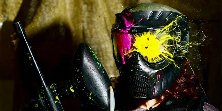 3 hodiny paintballovej prestrelky plné napätia