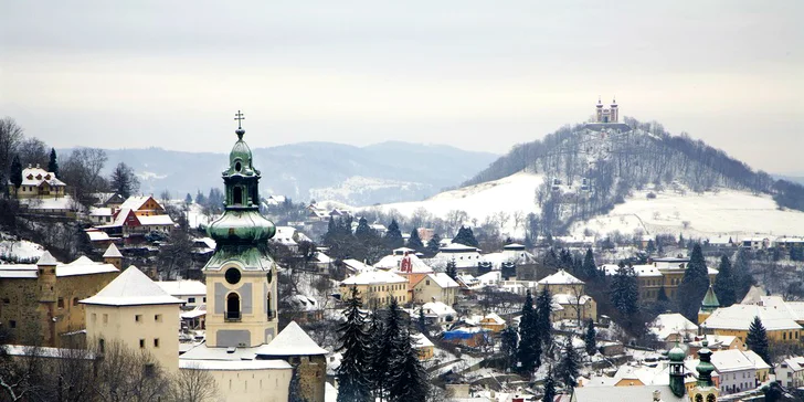 Pobyt pre 2 osoby s raňajkami a saunou v Banskej Štiavnici