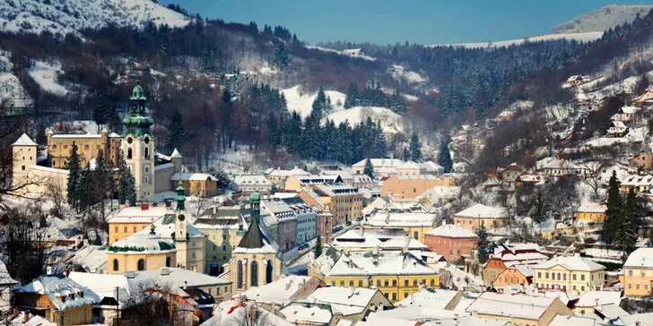 Pobyt pre 2 osoby s raňajkami a saunou v Banskej Štiavnici