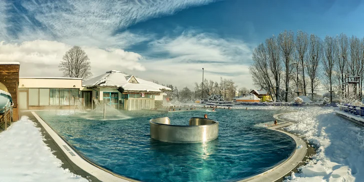 Celodenný relax v Aquaparku AquaCity Poprad alebo Wellness centre – Fire & Water Wellness & Spa
