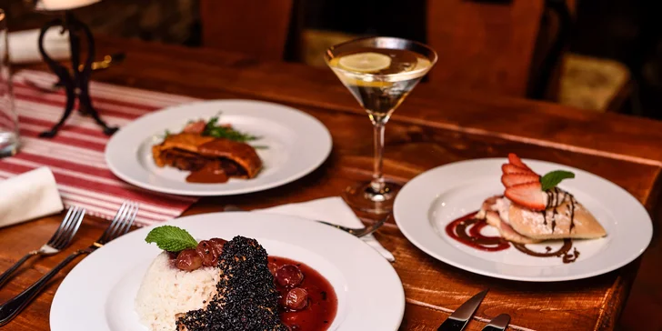 Valentínske menu v romantickej Modrej Hviezde