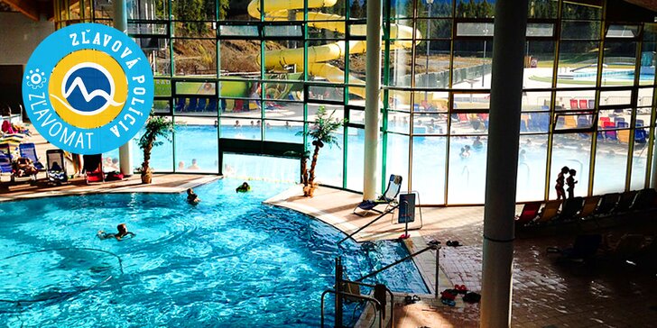 Celodenný vstup do Aquaparku Oravice - relaxujte v termálnej vode!