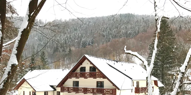 Wellness pobyt s lyžovačkou na Chopku a polpenziou v Penzióne Bystrinka **! Deti do 12 rokov zadarmo