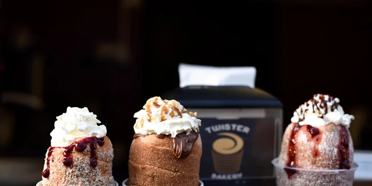 STREET FOOD! Výborné plnené trdelníky z Twister bakery!