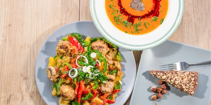 Namixujte si vlastné 3-chodové menu alebo využite darčekové poukážky na ľubovoľné jedlo či pitie