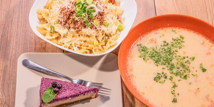Namixujte si vlastné 3-chodové menu alebo využite darčekové poukážky na ľubovoľné jedlo či pitie