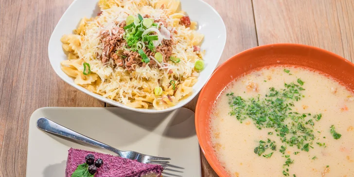 Namixujte si vlastné 3-chodové menu alebo využite darčekové poukážky na ľubovoľné jedlo či pitie