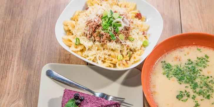 Namixujte si vlastné 3-chodové menu alebo využite darčekové poukážky na ľubovoľné jedlo či pitie