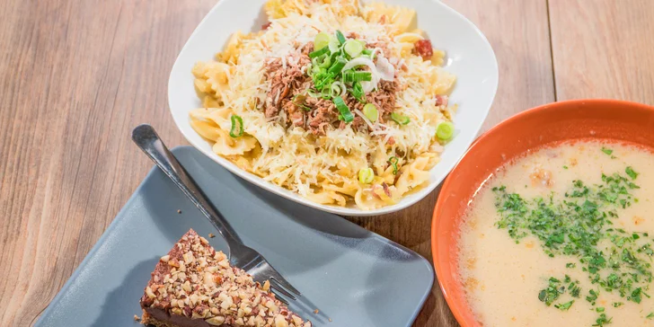 Namixujte si vlastné 3-chodové menu alebo využite darčekové poukážky na ľubovoľné jedlo či pitie