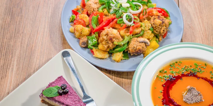 Namixujte si vlastné 3-chodové menu alebo využite darčekové poukážky na ľubovoľné jedlo či pitie