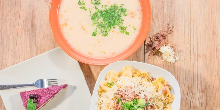 Namixujte si vlastné 3-chodové menu alebo využite darčekové poukážky na ľubovoľné jedlo či pitie