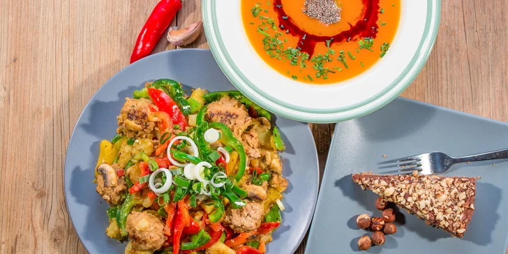 Namixujte si vlastné 3-chodové menu alebo využite darčekové poukážky na ľubovoľné jedlo či pitie