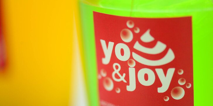 YO&JOY Frozen Yogurt alebo Bubble Tea - Bory Mall, Avion, Eurovea
