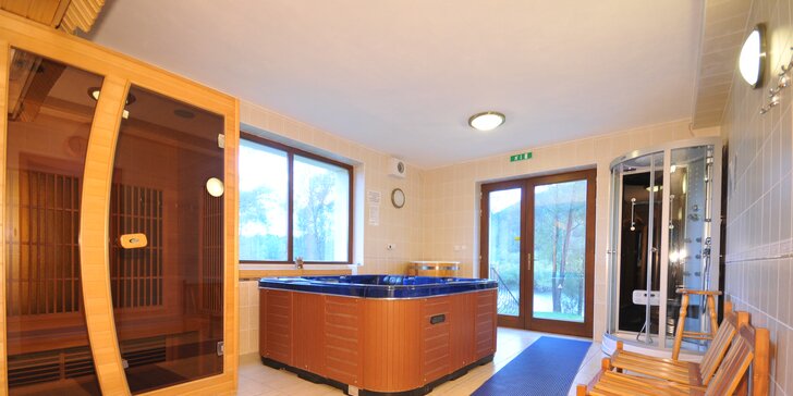 Pohodová dovolenka a relax v saune a vírivke pre celú rodinu v Pieninách