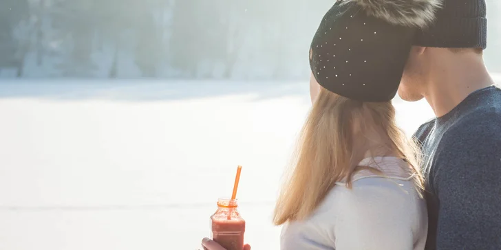2 pollitrové drinky Fruitisimo plné lásky a zdravia - Srdcovka a Valentín
