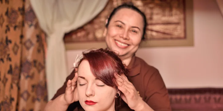 Relaxačná thajská olejová masáž chrbta a nôh