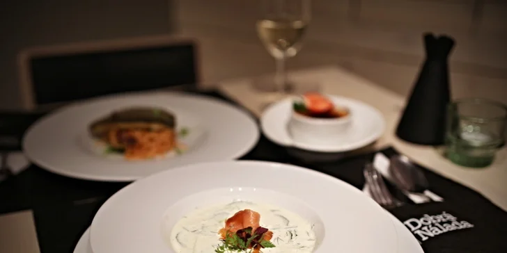 Tasting menu pre 2 osoby alebo grécky šalát a fresh