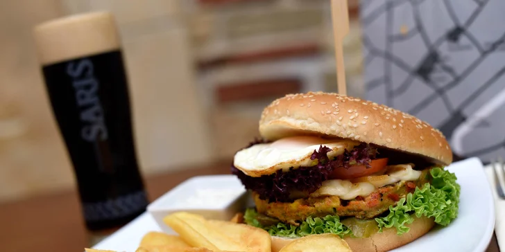Poriadne obložený jelení či vegeburger - jedinečná akcia výlučne len pre Zľavomaťákov!