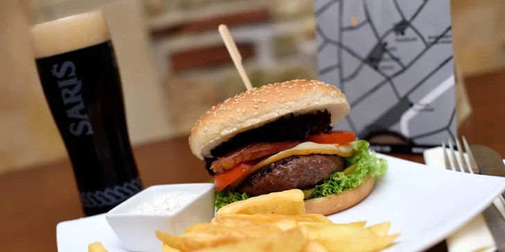 Poriadne obložený jelení či vegeburger - jedinečná akcia výlučne len pre Zľavomaťákov!
