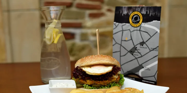 Poriadne obložený jelení či vegeburger - jedinečná akcia výlučne len pre Zľavomaťákov!
