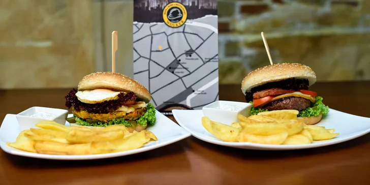 Poriadne obložený jelení či vegeburger - jedinečná akcia výlučne len pre Zľavomaťákov!