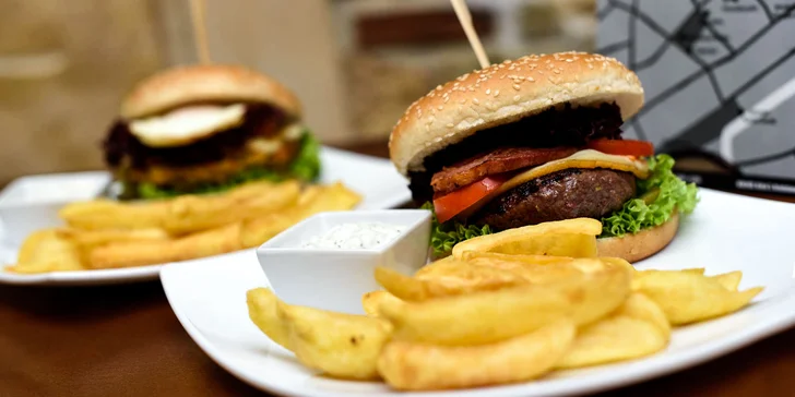 Poriadne obložený jelení či vegeburger - jedinečná akcia výlučne len pre Zľavomaťákov!