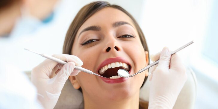 Kompletná dentálna hygiena alebo bielenie zubov