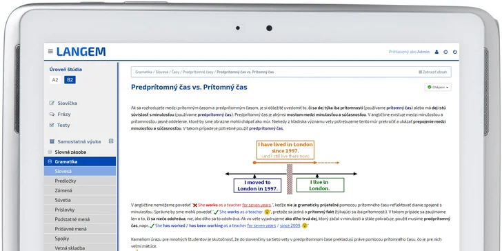 ONLINE KURZ ANGLIČTINY medzinárodnej kvality s certifikátom!
