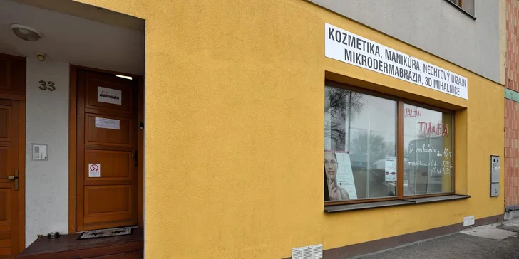 Hlbkové čistenie pleti, masáž tváre a okolia či mikrodermabrázia