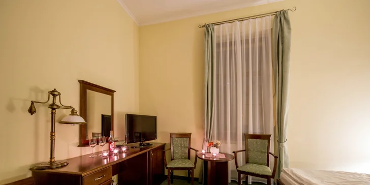 Oddychový pobyt plný romantiky a relaxu v srdci kúpeľného mesta