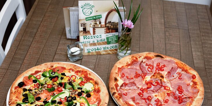 Pizza pečená na dreve: vyberajte z 19 druhov!