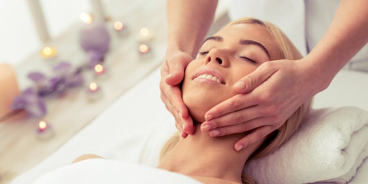 Relaxačné kozmetické procedúry s ručnou masážou