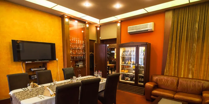 Degustačné trojchodové menu s prípitkom