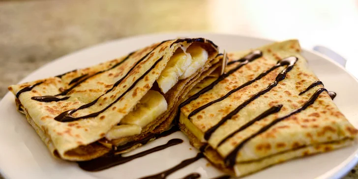 Chutné a veľké palacinky vo food courte Eurovea