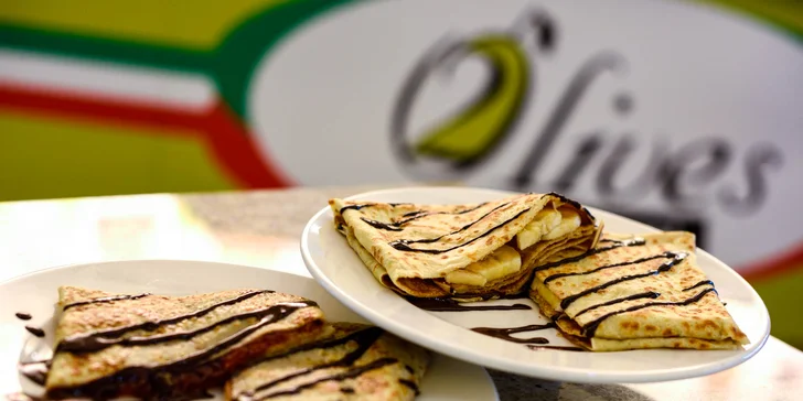 Chutné a veľké palacinky vo food courte Eurovea